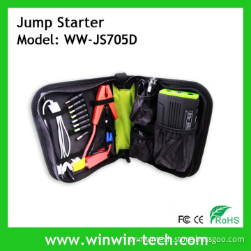Dual USB Output 12V 13800 mAh Portable Car Jump Starter for Cars Mobile Phones